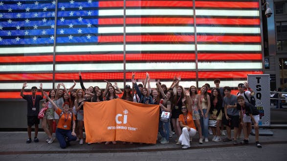 grupo teen nyc + la - times square